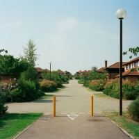 A cycle path
