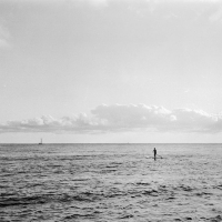 Man on Paddleboard