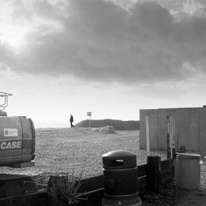 Man on beach